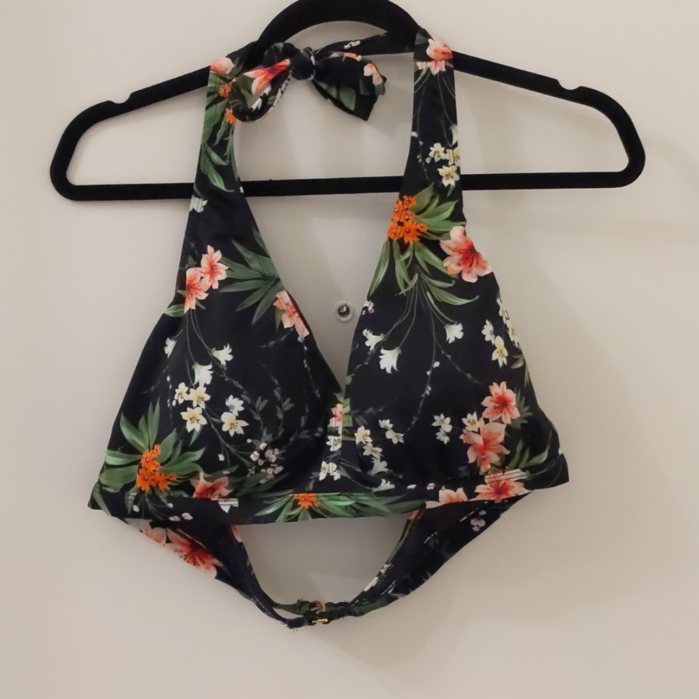 Swimsuits for All Floral Bikini Top size 16